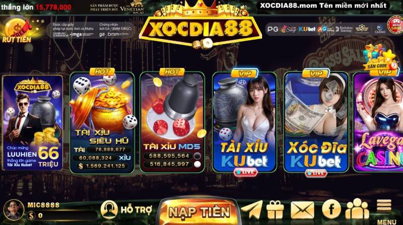 Xocdia88 Có Giấy Phép Hoạt Động Hợp Pháp Không? 3 Hệ thống giấy phép và thông tin minh bạch của Xocdia88